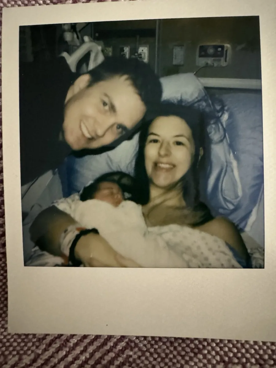 Laura c-section family pregnancy postpartum
